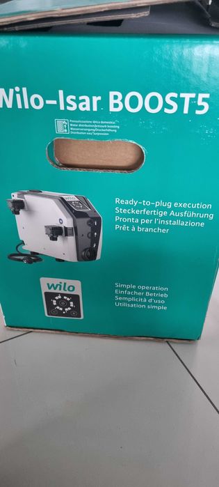 Wilo-Isar boost5 e3,e5 ,nowe