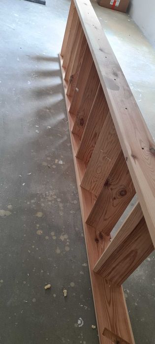 Schody drewniane proste 327cm