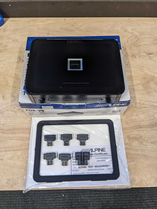 Kultowy wzmacniacz ALPINE PDX-V9 - Hi-End!