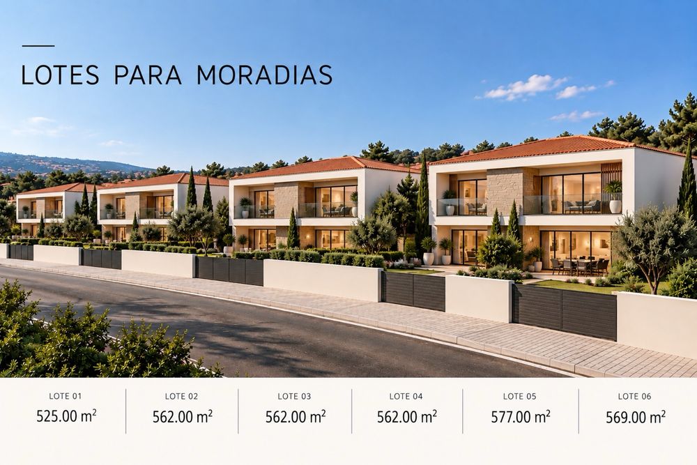 Lotes para moradias | Castelões, Guimarães