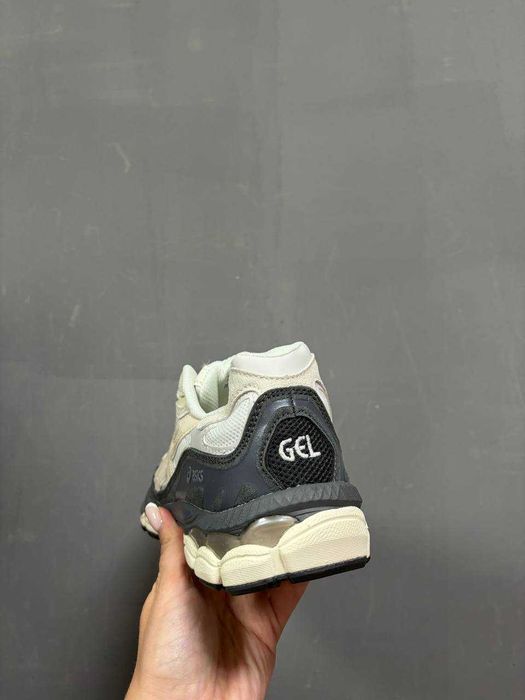 ‼️ НОВІ Кросівки Asics Gel-NYC White Beige Grey