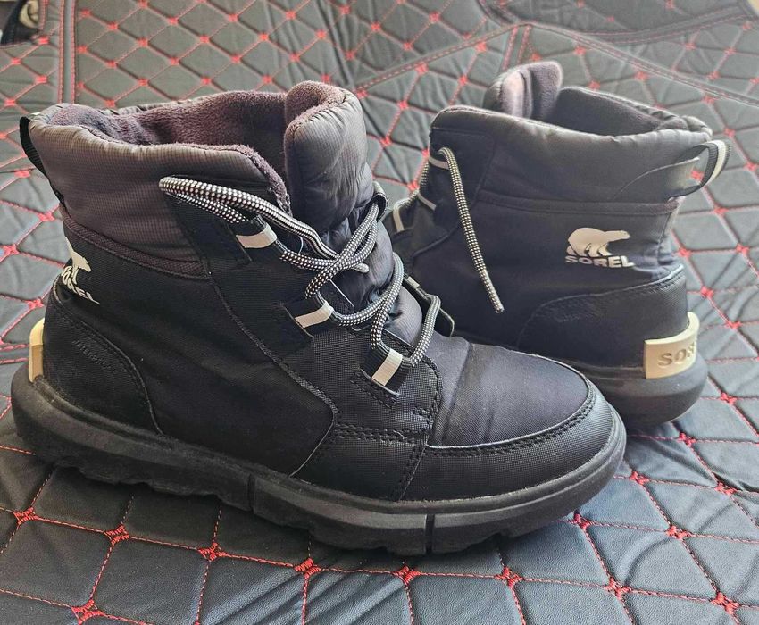 Cапоги Men 39 Sorel Explorer Black супер якість та стан waterproof !!!