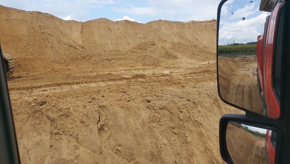 Piasek zasypkowy 500zł 20 ton