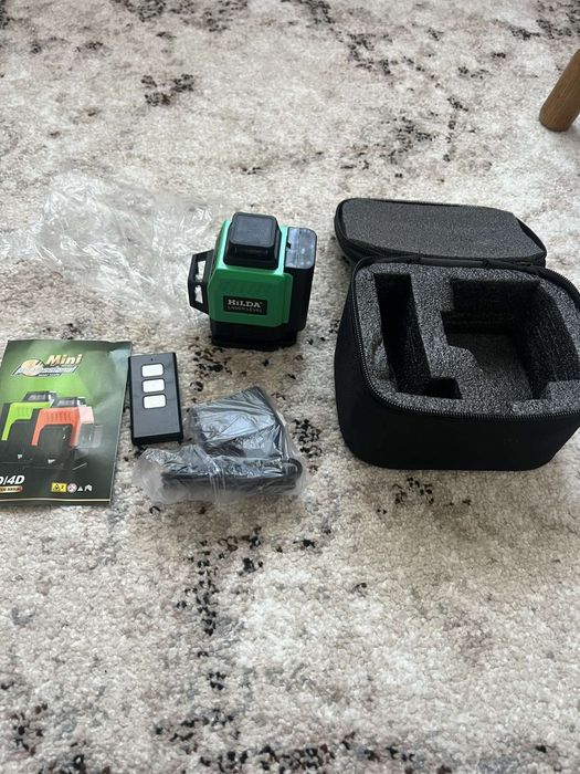 Рівень лазерний хілда 16 ліній,4д,заводський брак.