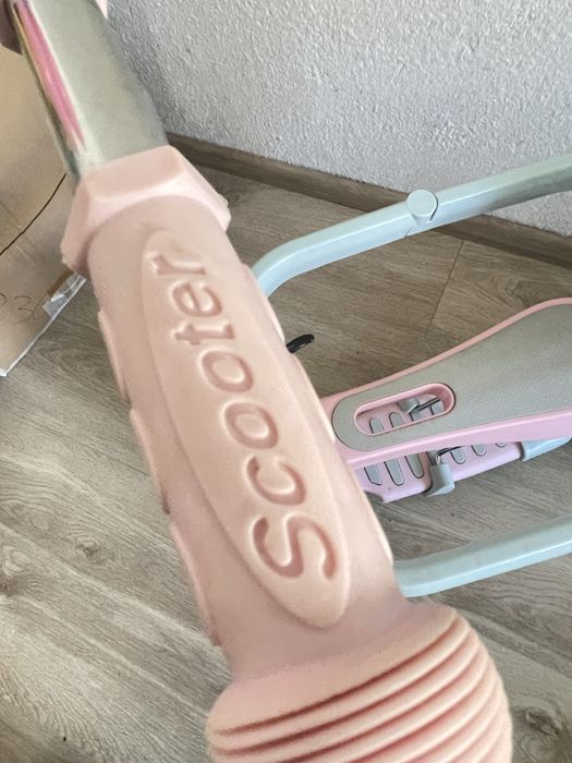 Самокат-трансформер MaxxPro kids дитячий 6в1 рожевий