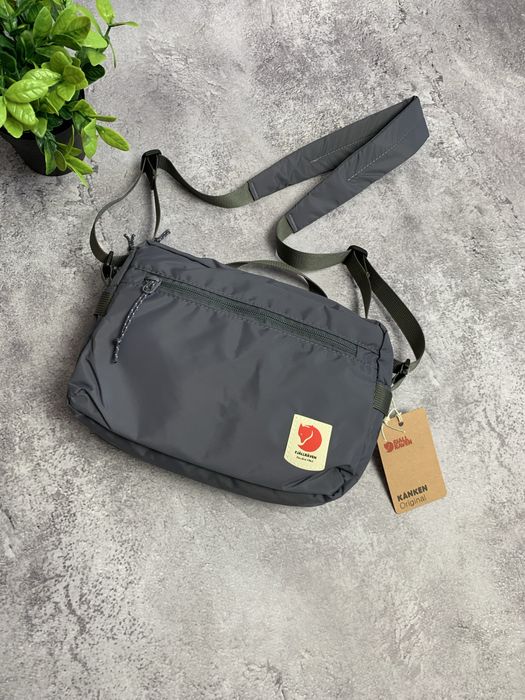 Сумка месенжер Fjällräven сіра, нова з бірками