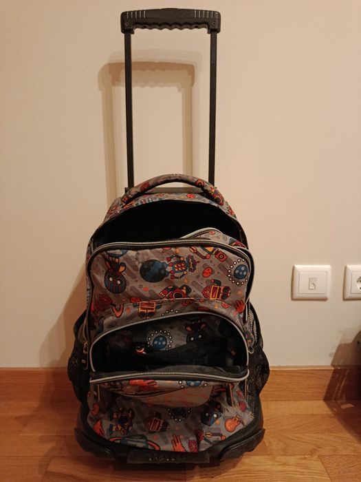 Mochila Escolar Trolley Criança