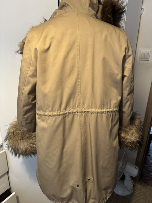 Parka zimowa z naturalnym futrem Lili Furs