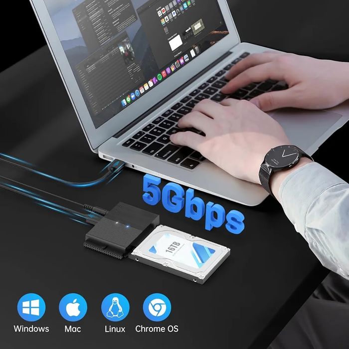 Adapter dysku twardego FIDECO Adapter dla 2,5 cala 3.5 HDD/SSD,