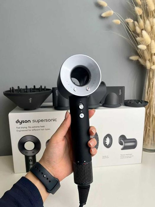 Фен Dyson supersonic HD08 (Black/Nickel). Новий