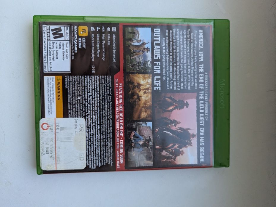 RDR2 Red Dead Redemption 2 ігри игры диски на Xbox one series x s