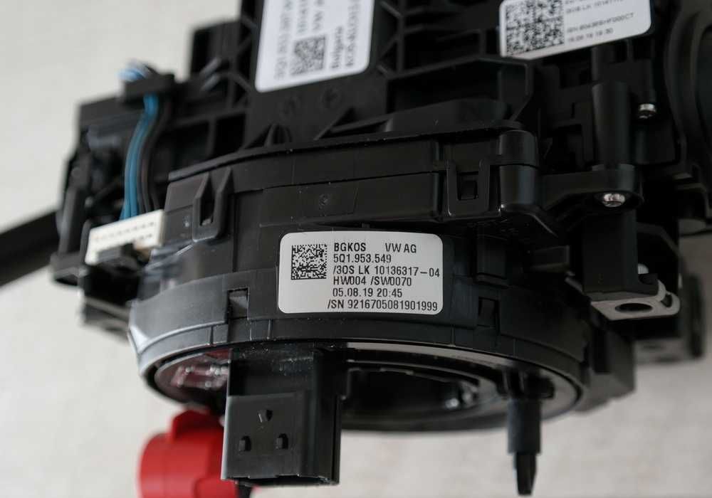 Стрекоза (подрулевые переключатели + подрулевой шлейф) VW MQB