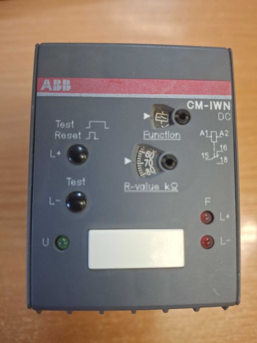 Реле контроля ізоляції ABB CM-IWN-DC