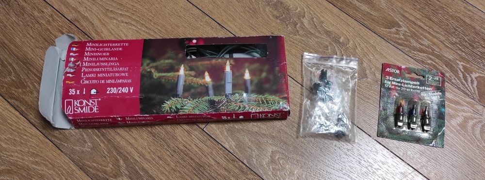 Новорічні вогні гірлянда