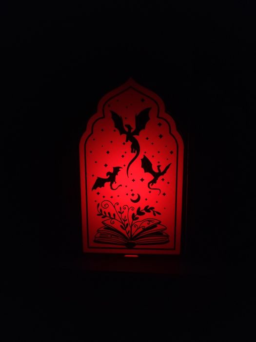 Book nook Fourth Wing Fantasy