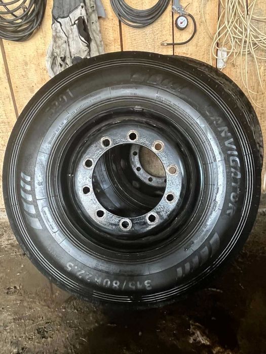 Шини-Резина з дісками 315/80R22.5
