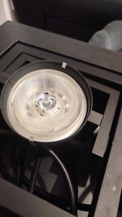 Lampy sufitowe panelowe przemysłowe halogenowe Philips Kreon ZESTAW