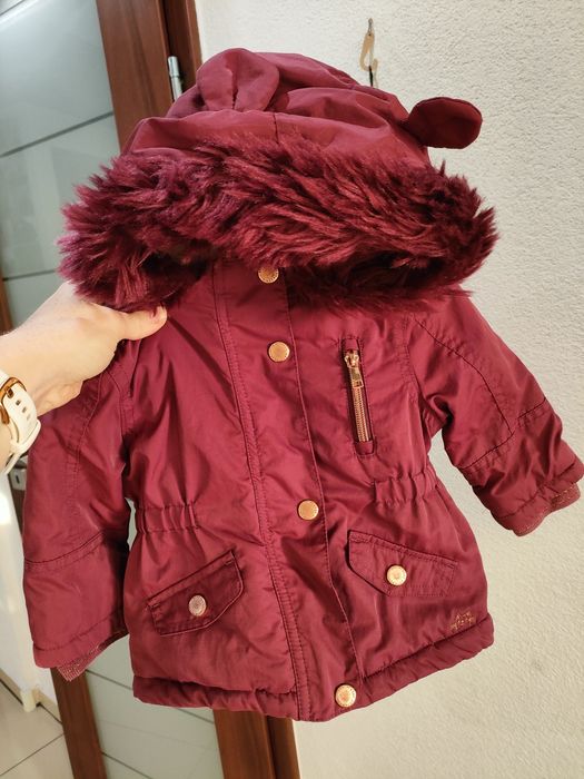 Kurtka zimowa NEXT dla dziewczynki rozmiar 68-74