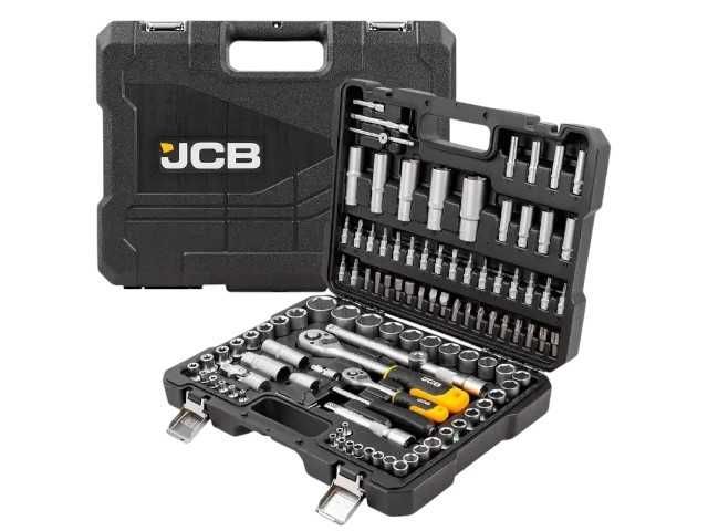 Набор инструмента JCB 108 шт.  1/4"&1/2" (6-гран)(4-32мм) інструмент