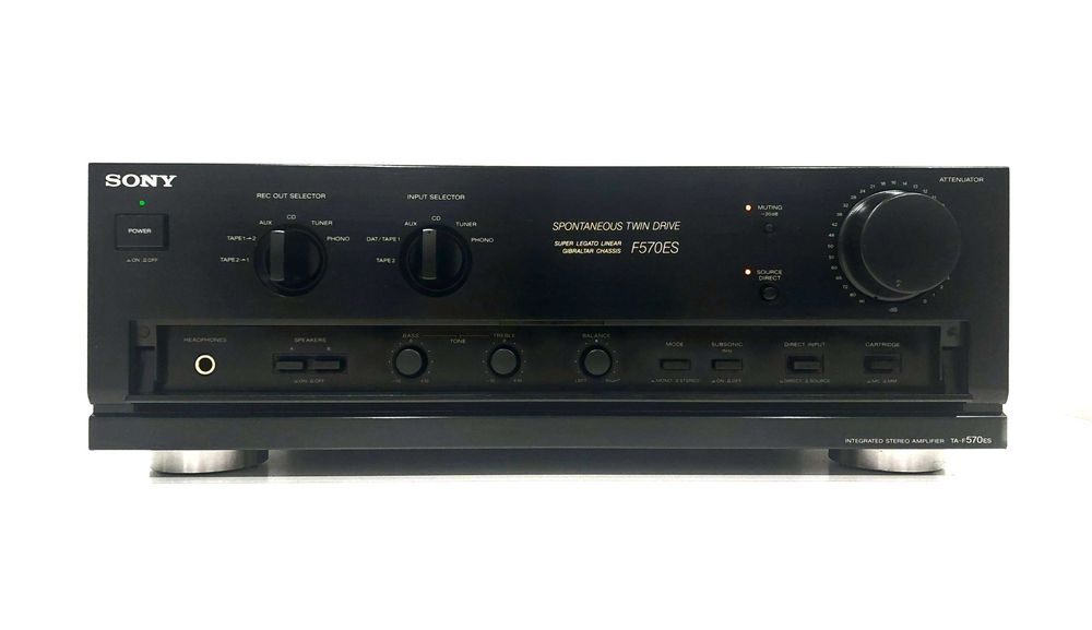 Amplificador SONY TA-F570ES c/2x100w (como novo)