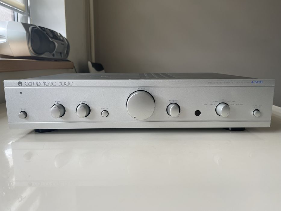 Cambridge A500 silver pre gramofonowy