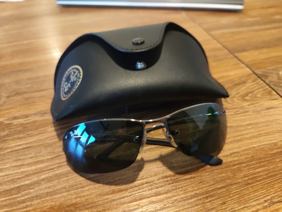 Ray-Ban – oryginalne, bez rys, etui,