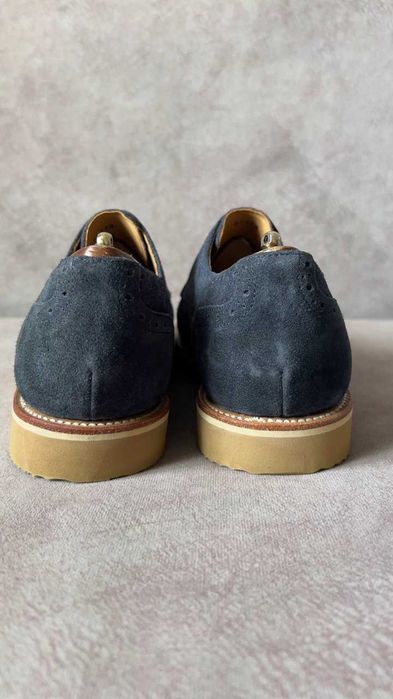 Нові Оригінальні Замшеві Броги Gordon&Bros 28см