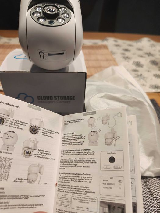 Kamera WFi zewnętrzna nowa