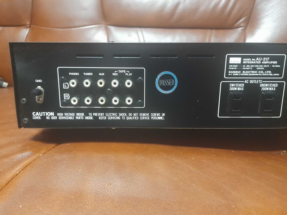 wzmacniacz sansui au217-stan sklepowy