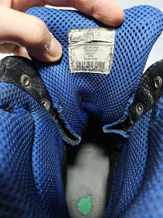 Buty robocze AMERYKAŃSKIE DAKOTA rozmiar 45 wkładka 30 cm