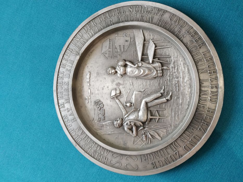 Talerz ścienny piękny okazja