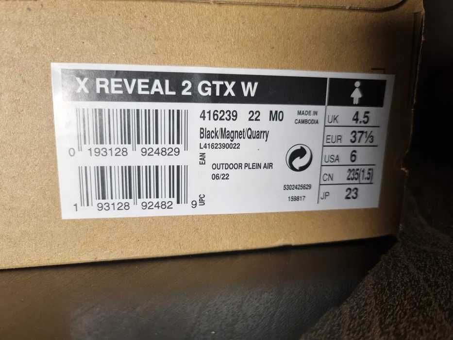 SALOMON X REVEAL 2 GTX GoreTex 37 1/3 damskie