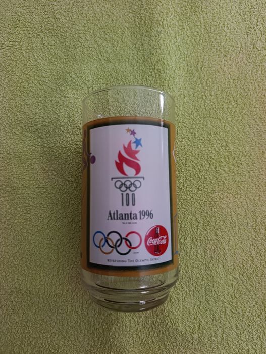 Coleção 4 Copos McDonalds Coca-Cola Jogos Olímpicos Atlanta 1996 (Raros)