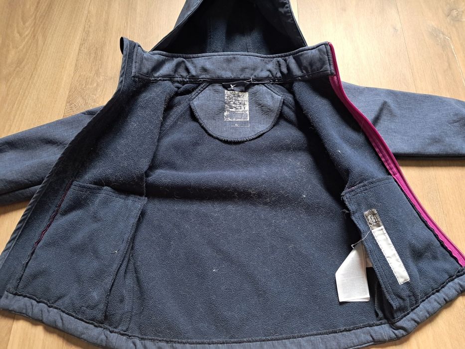 Kurtka wiatrówka softshell dziewczęca numer it 92, 18-24 miesiące