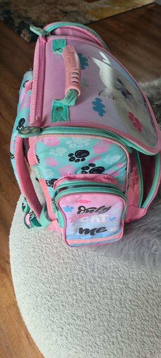 Tornister z kotkiem, plecak St. Majewski