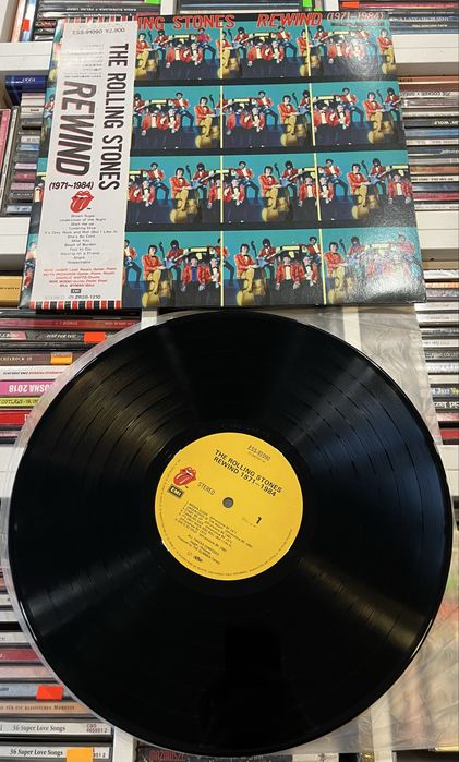 The Rolling Stones - Rewind 1971/1984 (Vinyl, Japan, 1984, NM, LP)