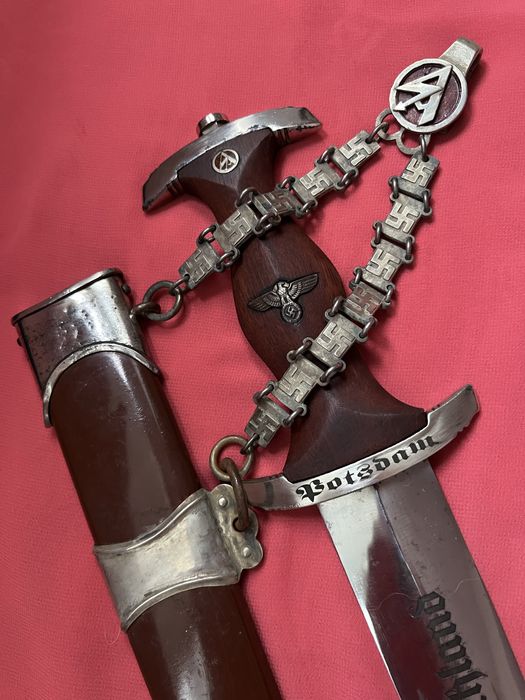 Кинжал СА штурмовых отрядов с подвесом 3 рейх