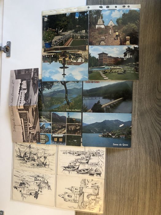 Conjunto Postais Antigos - Coleção - Para Despachar