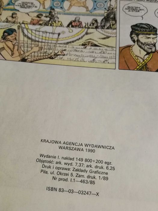 Komiks PLANETA POD KONTROLĄ – Wydanie I (1990) – Polch / Däniken