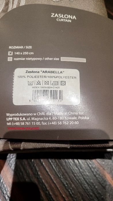 Zasłona 140x250 Home&You