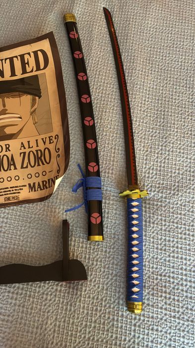 Katana de Aço Roronoa Zoro Anime One Piece