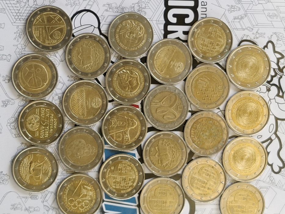 Moedas € comemorativas de Portugal