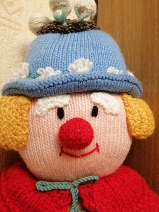 Игрушка вязаная * Весёлый человечек * 50 см