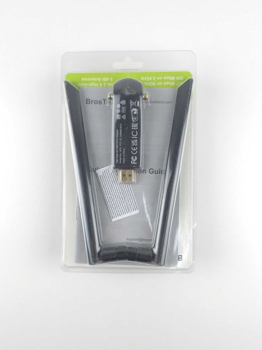 Karta sieciowa 2 anteny adapter BROSTREND AC3