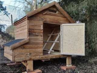 Kurnik dla kur XXL 14-18 kur,kaczek, deska, sosna, jodła ,Ocieplony !