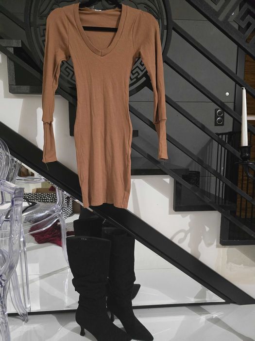 sukienka dzianinowa S