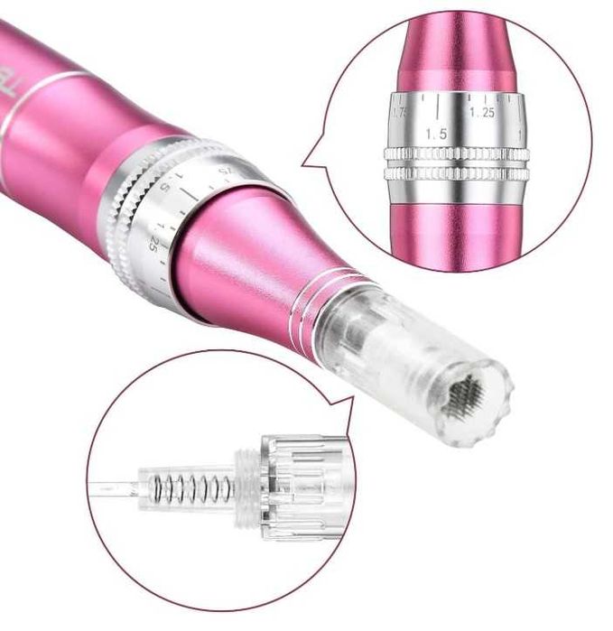 Dermapen Microneedle | Caneta de Microagulhamento | Inclui 10 agulhas