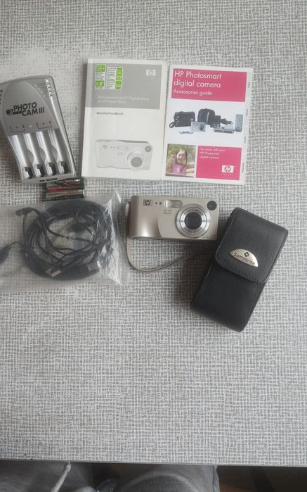 Цифровая камера HP Photosmart M 407, зарядное устройство Photo Cam III