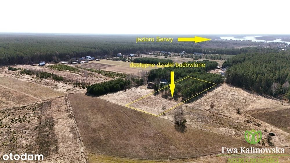 Działki w Macharcach | blisko jeziora Serwy