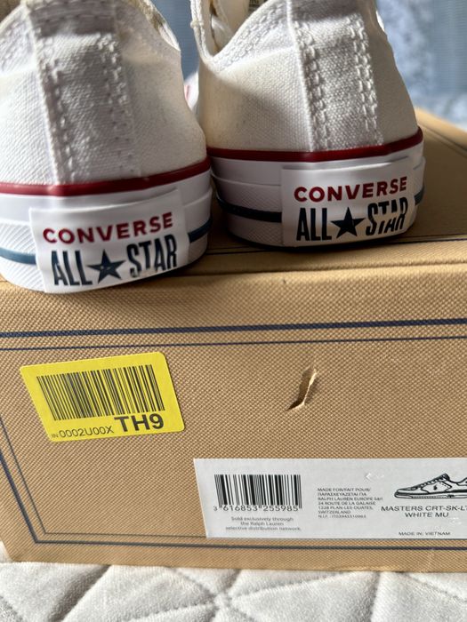 Conversy białe stan idealny